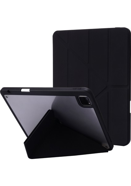 IPAD Pro 11.0 2021/2020/2018 Için Akrilik Pu Kılıf (Black) (Yurt Dışından)