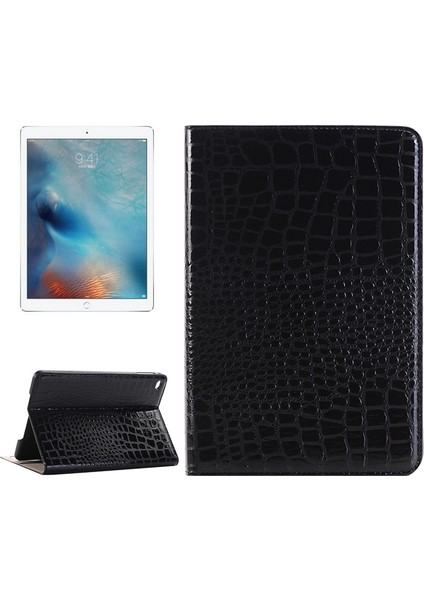 Ipad Pro 12.9 Için Deri Kılıf (Siyah) (Yurt Dışından)