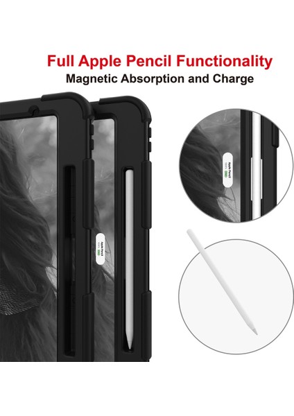 For iPad Pro 12.9 (2018) / (2020) Silicone Protective Case (Black) (Yurt Dışından) fırsatları