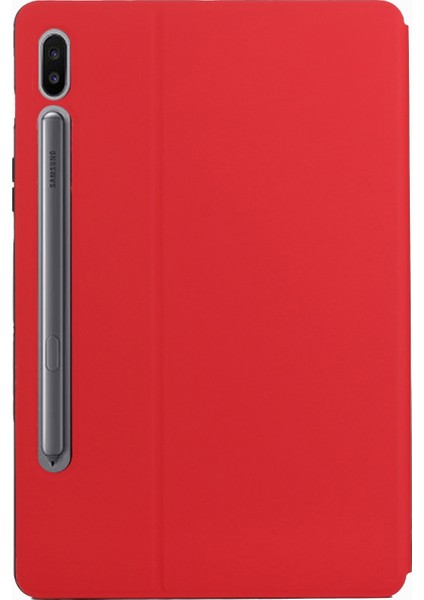 Çift Katlanır Kılıf Samsung Galaxy Tab S7 SM-T870 / T875 (Red) (Yurt Dışından)