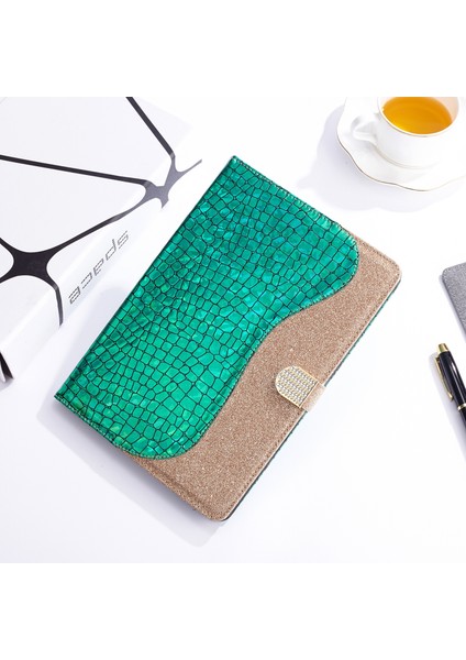 Ipad Hava Için Deri Kılıf (2020) (Green) (Yurt Dışından)