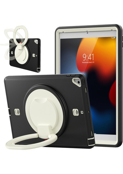 IPAD 10.2 2021/2020 Için Tpu + Pc Tablet Kılıfı (Black) (Yurt Dışından) fiyatları