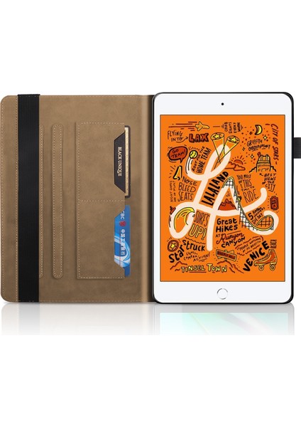 Ipad Mini (2019) / 4/3/2/1 Için Hayat Ağacı Deri Kılıfı (Brown) (Yurt Dışından) fırsatları