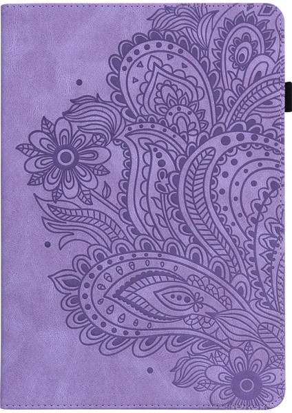 Ipad Için Peacock Tablet Kılıfı 5/6/7/8 2017 (Mor) (Yurt Dışından) fiyatları