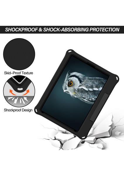 Ipad Air 2019 / Pro 10.5 2017 Için Tutucu Tablet Kılıfı (Siyah) (Yurt Dışından) modelleri