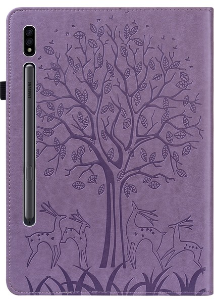 Samsung Galaxy Tab S7 SM-T870 Için Pu Deri Kılıf (Purple) (Yurt Dışından) indirimleri
