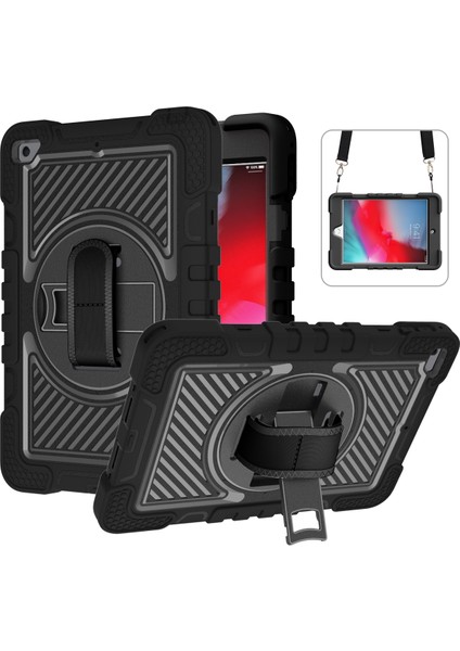 Ipad Mini (2019) / 4 Için Silikon + Pc Kılıfı (Black) (Yurt Dışından)