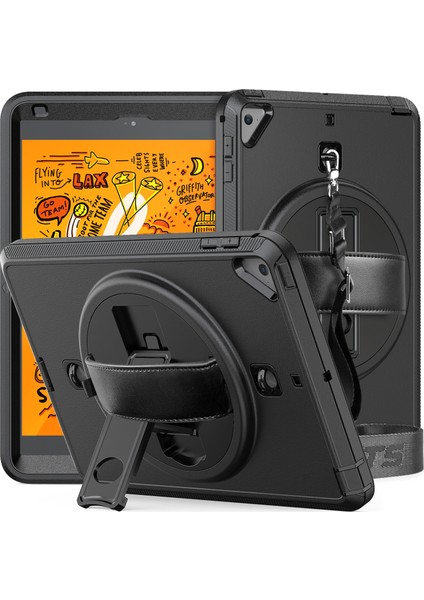 IPAD Mını 2019 / Mını 4 Için Tpu + Pctablet Kılıfı (Black) (Yurt Dışından)
