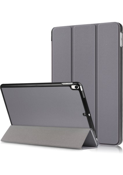 Ipad Hava Için Deri Kılıf (2019) (Grey) (Yurt Dışından)