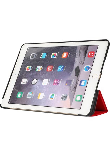 Ipad 9.7 (2018) / 9.7 (2017) / Air / Air2 Için Tablet Kılıfı (Kırmızı) (Yurt Dışından) fırsatları