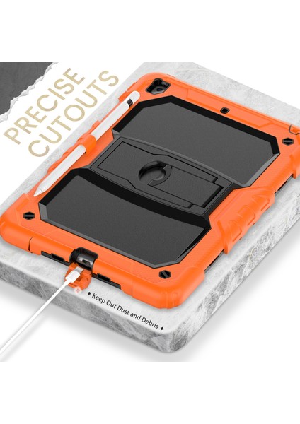 IPAD 10.2 2021/2020/2019 Için Silikon Pc Kılıfı (Orange) (Yurt Dışından) fırsatları