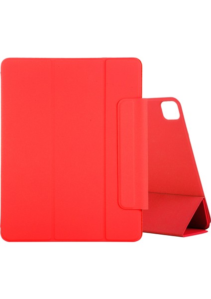 Ipad Pro Için Deri Kılıf 12.9 (2020) (Red) (Yurt Dışından)