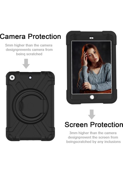 Hard Case For iPad 10.2 & 10.2（2020） (Black) (Yurt Dışından) fiyatları