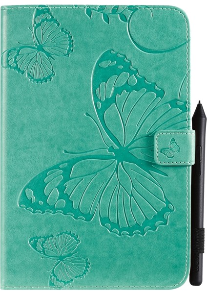 Ipad Mini Için Deri Kılıf (2019) (Green) (Yurt Dışından)