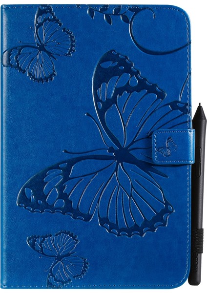 Ipad Mini Için Deri Kılıf (2019) (Blue) (Yurt Dışından)