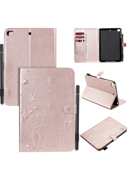 Ipad Mini 5/4/3/2/1 Koruyucu Kılıf Için (Rose Gold) (Yurt Dışından)