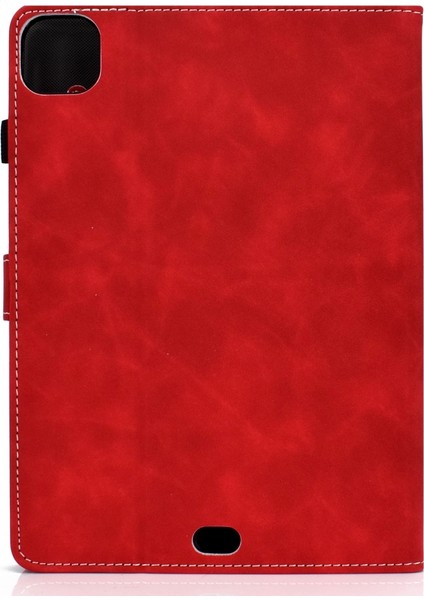 Ipad Air 2020 10.9 Deri Kasa Için (Kırmızı) (Yurt Dışından) modelleri