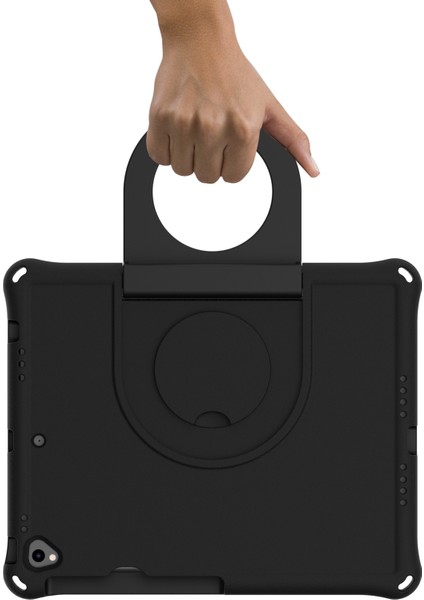 Handle Holder Tablet Case For iPad 10.2 2021 / 2020 / 2019 (Siyah) (Yurt Dışından) indirimleri