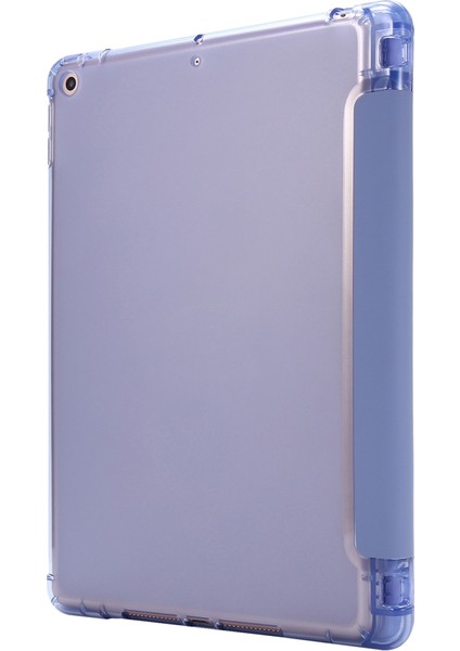 Leather Case For iPad 10.2 2021 / 2020 / 2019 (Purple) (Yurt Dışından) fırsatları