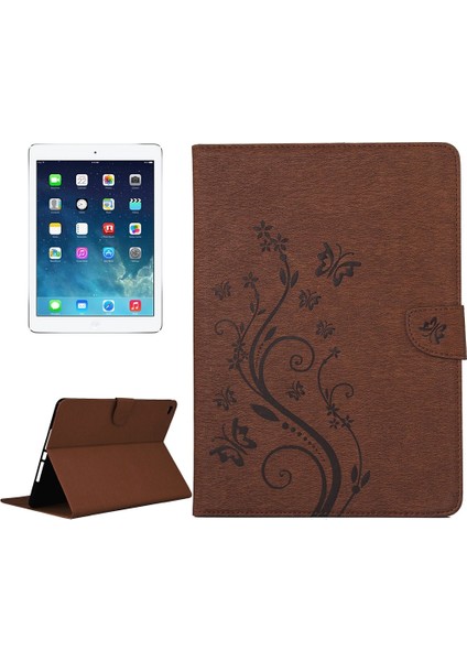 Ipad Air 2 Için Deri Kılıf (Kahverengi) (Yurt Dışından)
