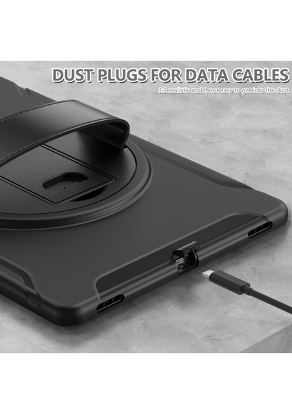 Samsung Galaxy Tab S8 Ultra Için Tpu + Pc Tablet Kılıfı (Siyah) (Yurt Dışından) indirimleri