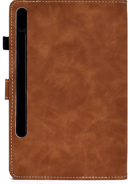 Samsung Galaxy Tab S8 / S7 Için Dana Tablet Kılıfı (Brown) (Yurt Dışından) modelleri