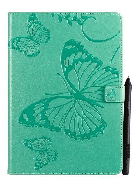 Ipad Hava Için Deri Kılıf (2019) (Green) (Yurt Dışından)