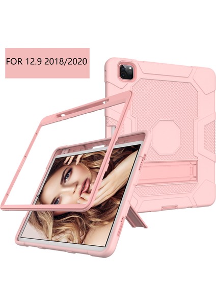 IPAD Pro 12.9 Inç (2020) Için Tutucu ile Durum (Rose Gold) (Yurt Dışından) fiyatları
