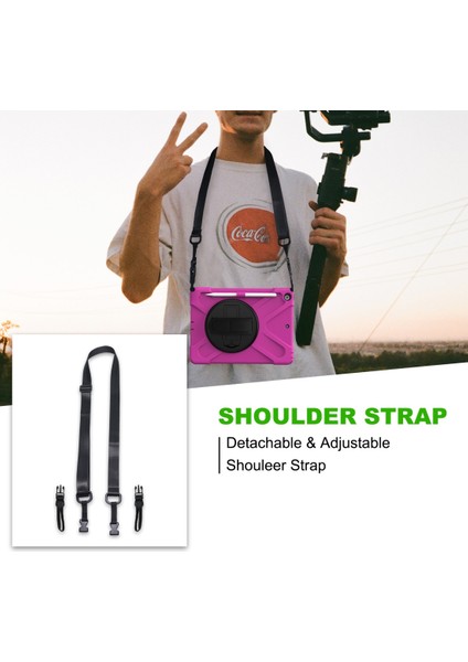 IPAD 10.2 2021/2020/2019 Silikon + Pc Kılıfı (Pink) (Yurt Dışından) modelleri