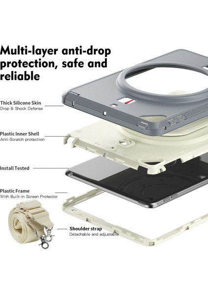 Ipad Mini 5/4 Için Tpu + Pc Tablet Kılıfı (Grey) (Yurt Dışından) fırsatları