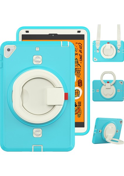Ipad Mini 5/4 Için Tpu + Pc Tablet Kılıfı (Light Blue) (Yurt Dışından)