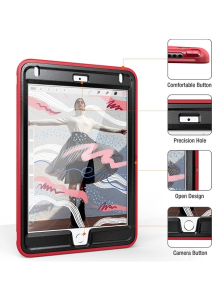 IPAD Mını (2019) Için Kompozit Durumda (Red) (Yurt Dışından) modelleri