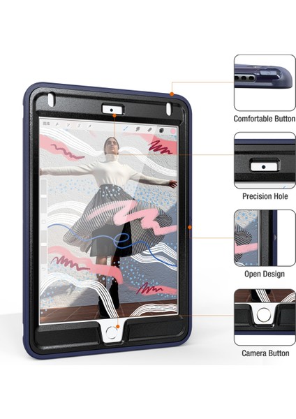 IPAD Mını (2019) Için Kompozit Durumda (Dark Blue) (Yurt Dışından) modelleri