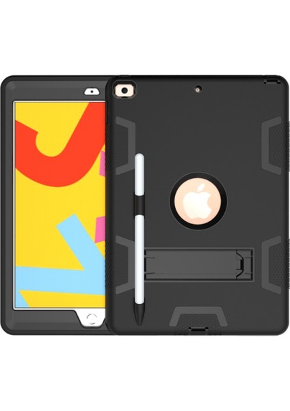 Hard Case For iPad 10.2 & 10.2（2020） (Black) (Yurt Dışından)