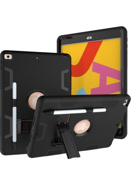 Hard Case For iPad 10.2 & 10.2（2020） (Black) (Yurt Dışından) modelleri