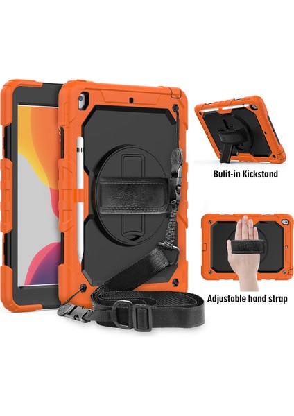 Ipad 10.2 & 10.2 Için Zor Durumda (2020) (Orange) (Yurt Dışından)