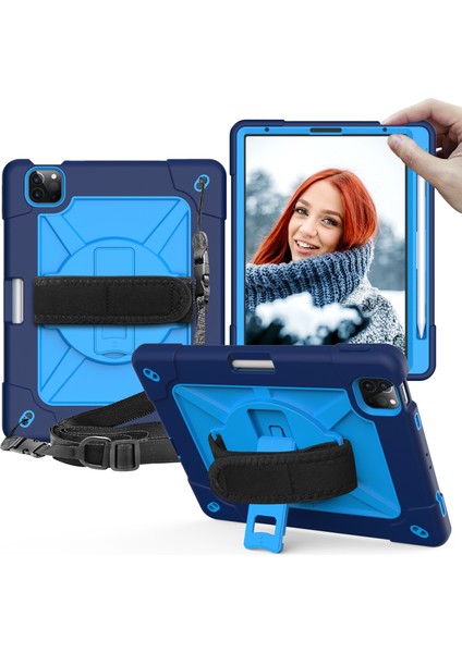 Ipad Air (2020) 10.9 Davası Için (Lacivert) (Yurt Dışından)
