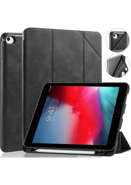 Ipad Mini 5/4 Dg.ming Için Seri Deri Kasa (Black) (Yurt Dışından)