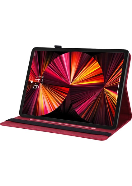 Tablet Case For iPad Pro 11 Inch 2021&2020&2018 / Air 2022 (Kırmızı) (Yurt Dışından) fırsatları