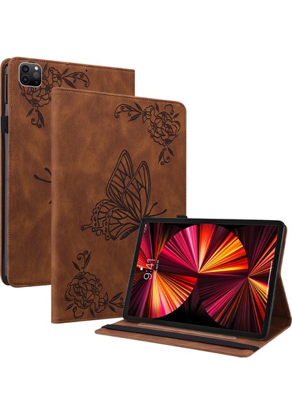Tablet Case For iPad Pro 11 Inch 2021&2020&2018 / Air 2022 (Kahverengi) (Yurt Dışından)