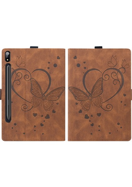 Samsung Galaxy Tab S7 T870 SM-T875 SM-T876B Dava (Brown) (Yurt Dışından) fiyatları