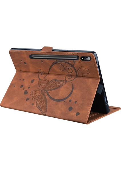 Samsung Galaxy Tab S7 T870 SM-T875 SM-T876B Dava (Brown) (Yurt Dışından) modelleri