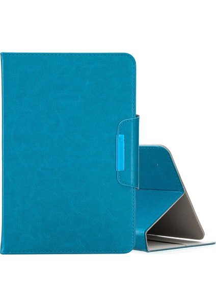 10 Inç Evrens Deri Kılıf Için (Light Blue) (Yurt Dışından)