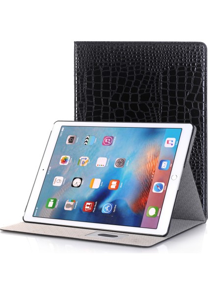 Ipad Air 2 Için Deri Kılıf (Siyah) (Yurt Dışından)