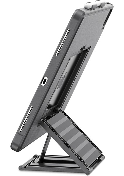 Stand Tablet Case For iPad 11 2021 / 2020 / 2018 (Siyah) (Yurt Dışından) modelleri