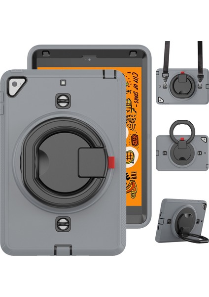 Ipad Mini 5/4 Için Tpu + Pc Tablet Kılıfı (Grey) (Yurt Dışından)