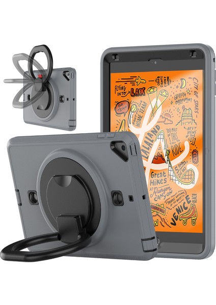 Ipad Mini 5/4 Için Tpu + Pc Tablet Kılıfı (Grey) (Yurt Dışından) fiyatları