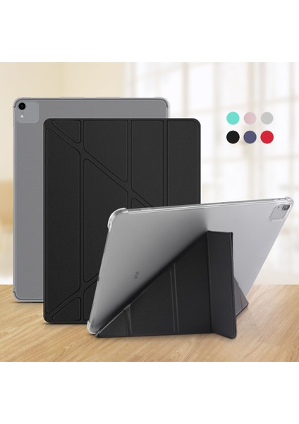 IPAD Pro 12.9 Inç Için Çok Katlanır Pu Deri Kılıf (2020) (Red) (Yurt Dışından) fiyatları