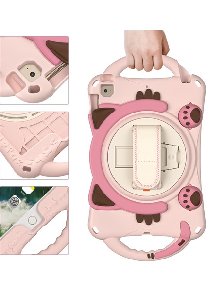 Ipad Mini 5/4/3/2/1 Için Sevimli Kedi King Eva Kılıfı (Pink) (Yurt Dışından) fiyatları