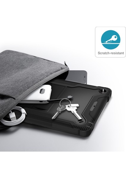 IPAD 10.2 2021 / 2020/2019 Için Silikon + Pc Kılıfı (Black) (Yurt Dışından) fırsatları